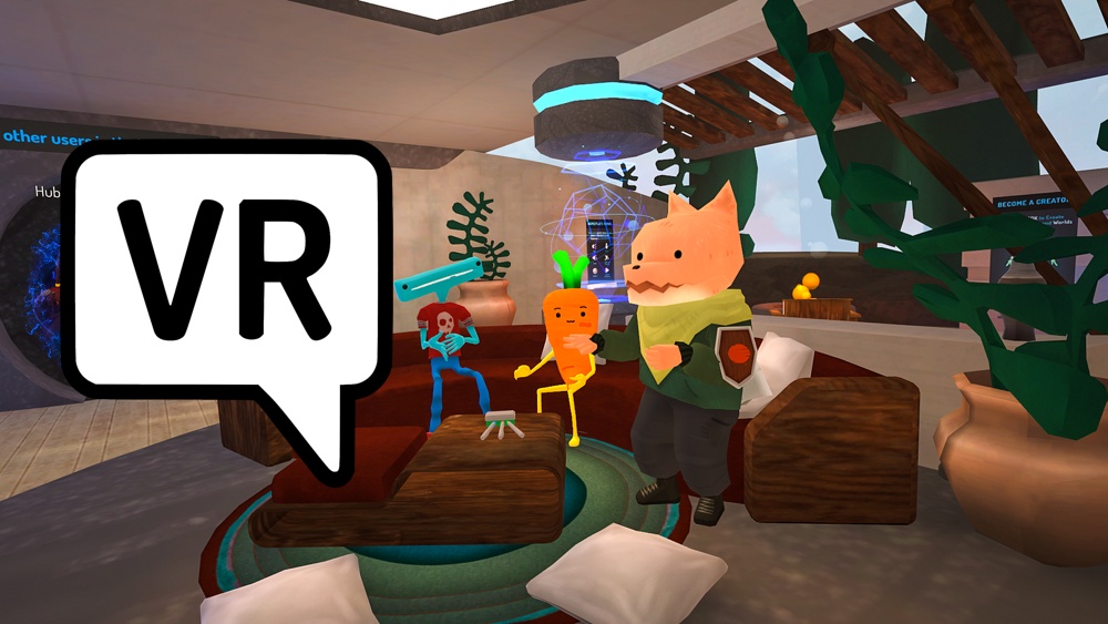 The Virtual World of VRChat on Desktop